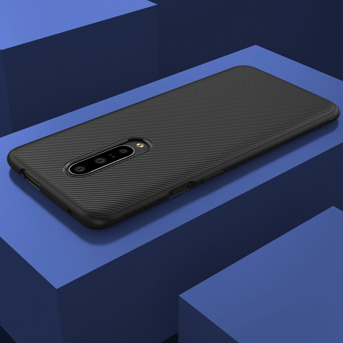 Для Oneplus 7 7 Pro Чехол Мягкая силиконовая текстура углеродное волокно Тонкий ТПУ чехол для One Plus 7 Pro OnePlus 7T 7T Pro чехол противоударный