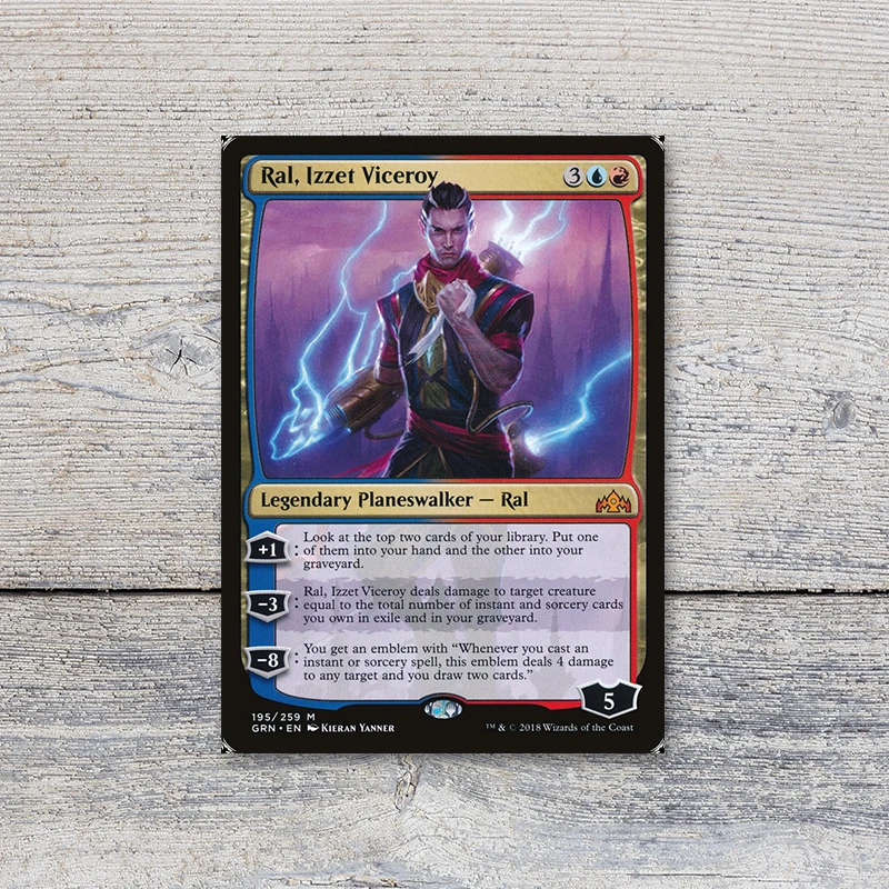 54 шт./компл. карточка MTG s Волшебная Бесконтактная карта the gathering Rudy alpha_innovation