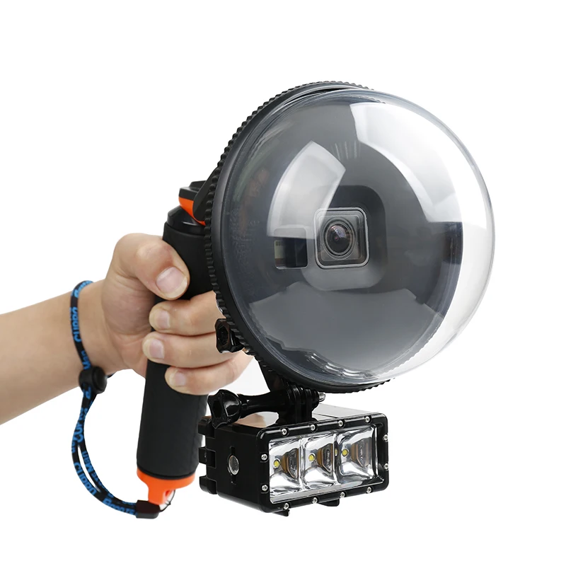Новый купольный объектив для Gopro Hero 5 аксессуары прозрачная крышка дайвинга с