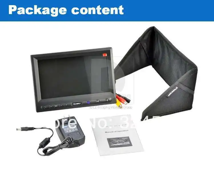 Online Feelworld 8 Zoll LCD HD Monitor Für FPV Video Kamera RC Hubschrauber Multicopter No Blue Screen OSD Flugzeug & Radio Control Flugzeug