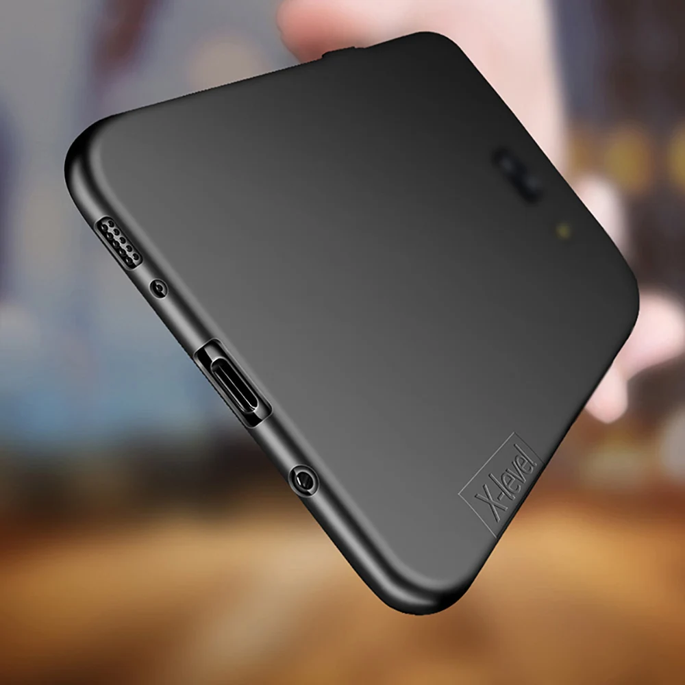 Чехол для Samsung C9 Pro серия X-Level Guardian мягкий матовый Силиконовый из ТПУ чехлы