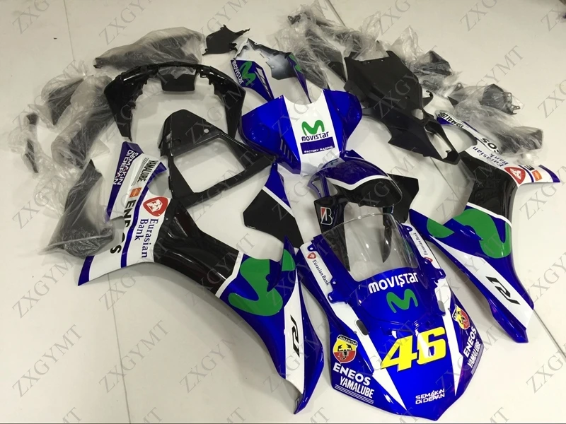 Fairing Kits YZFR1 2015 - 2017 Blue White Black Movistar Motorcycle YZF R1 17 for YAMAHA 2016 | Автомобили и мотоциклы