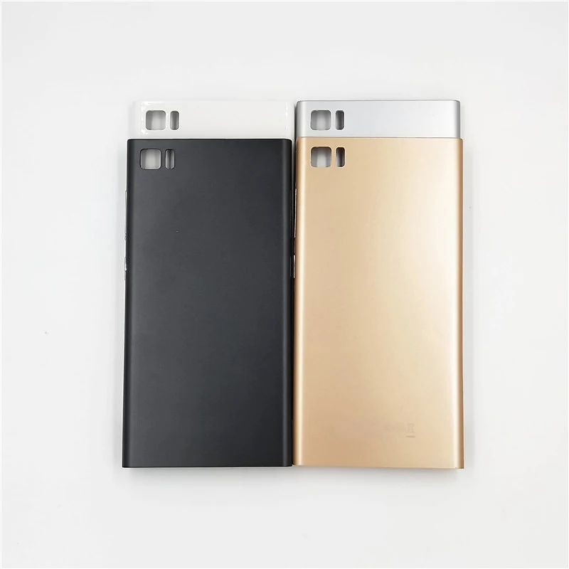 Для Xiaomi Mi 3 Mi3 WCDMA задняя крышка черная цветная батарея аксессуары для двери