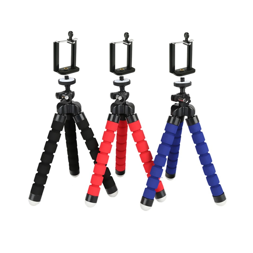 Гибкий Мини Осьминог штатив для телефона с зажимом крепление iphone X 7 6 6S Xiaomi Samsung S9 S8