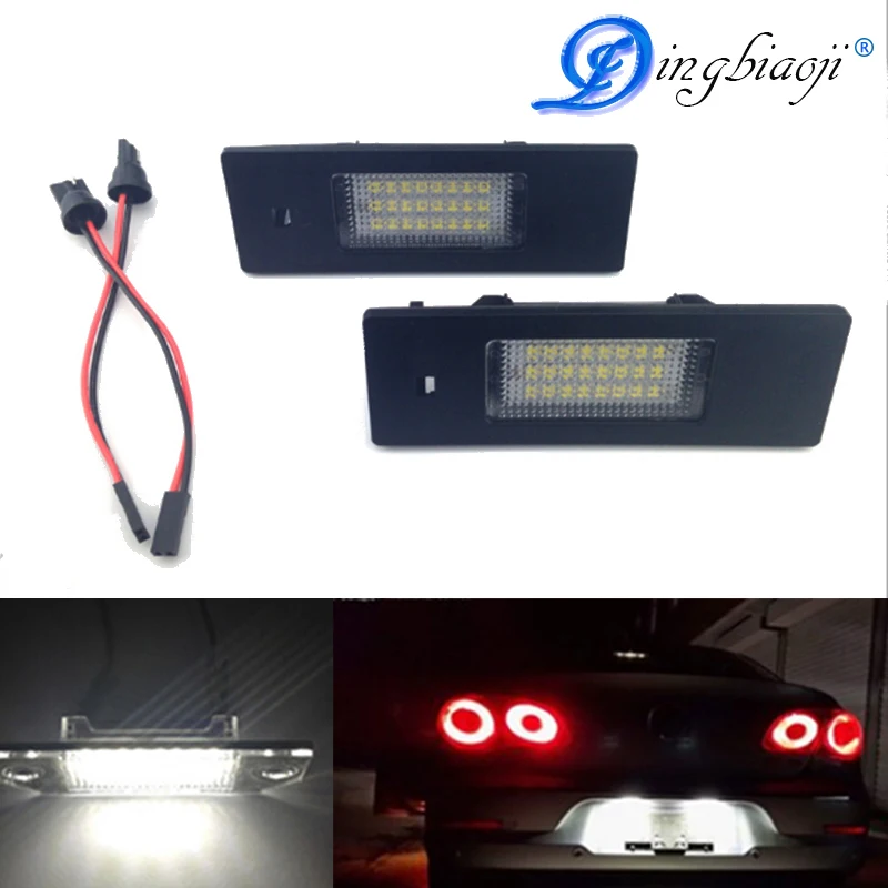 Новая автомобильная светодиодная Лицензия Luce Targa Nessun Errore 24 LED Tronco lampada для BMW E81 E87 E63