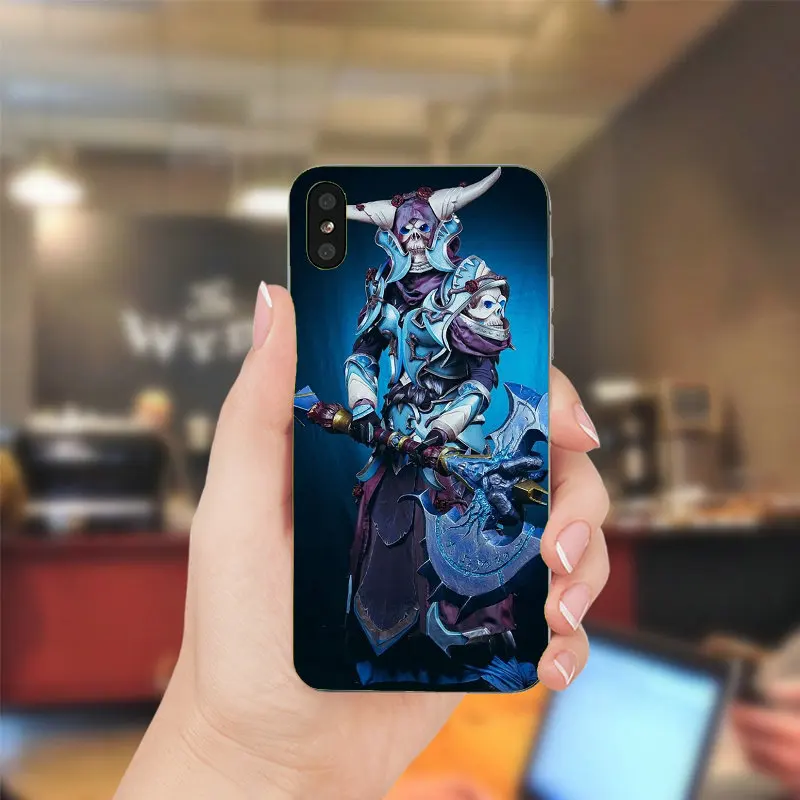 Игры Lich King бури мягкие ТПУ Силиконовые телефон дела чехол для iPhone 8 7 6 S Plus X XR XS Макс