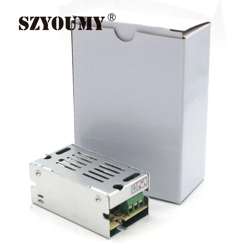 

SZYOUMY Best Quality Voltage Transformer 12W 12V 1A Switch Power Supply Switching Driver Adapter for Led Strip Light Display