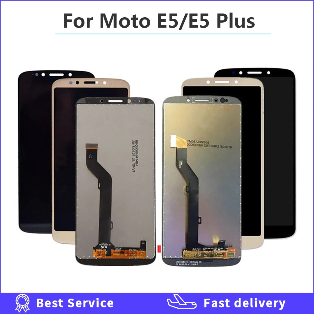 ЖК дисплей сенсорная панель со стеклянным сенсором в сборе для Motorola Moto E5 XT1944/E5 Plus