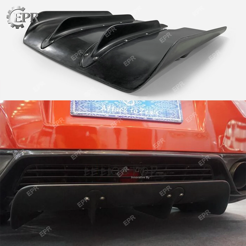 Для Nissan GTR R35 FRP волокна Стекло фунтов лёгкий нейлоновый трос стильный диффузор глушителя R35 настройки Накладка аксессуары для R35 GTR волокна Стекло снизу под Панель