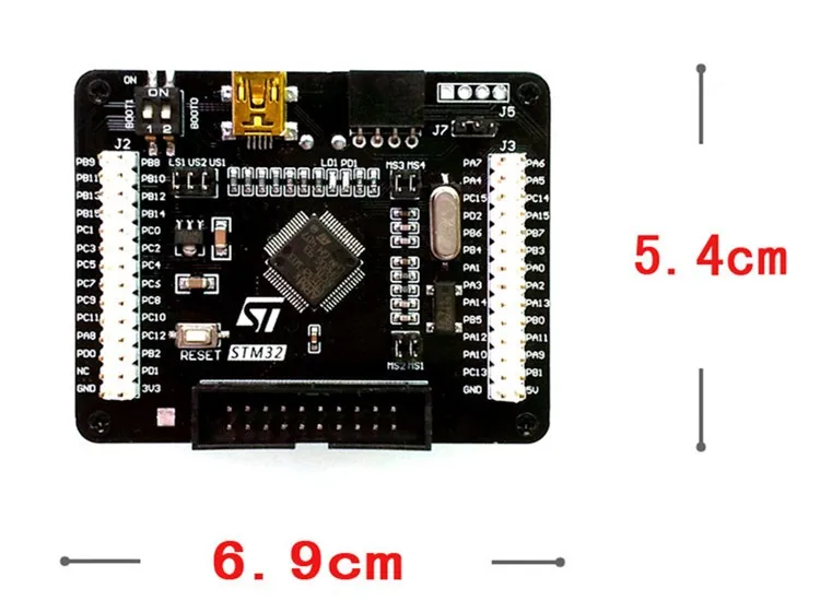 Модель STM32F103RC ARM модель STM32 M3 STM32F41 Совместимость с несколькими вариантами