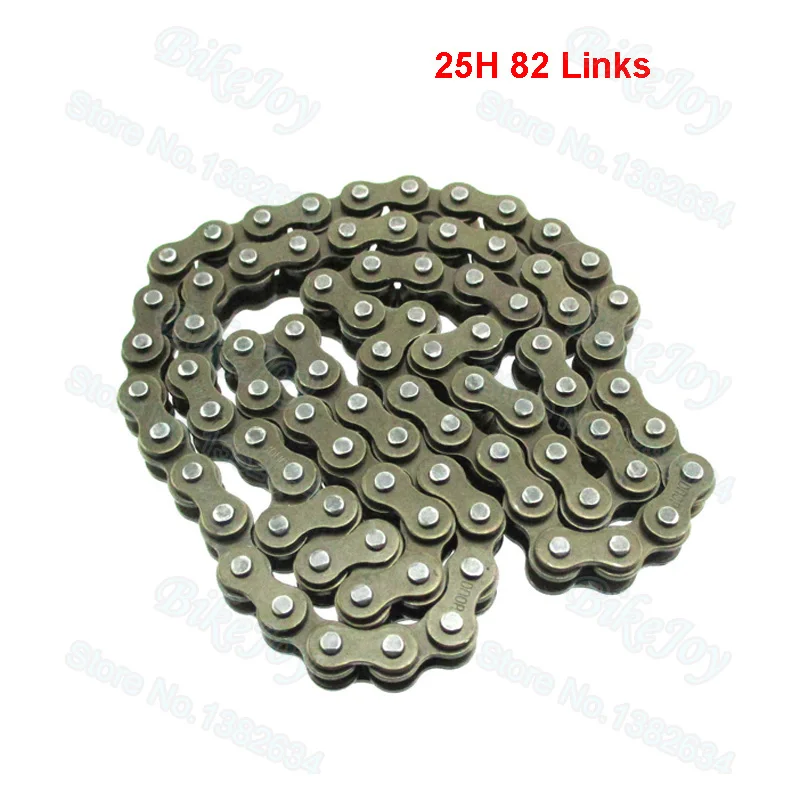 25H 82 Links Cam Timing Chain For 4 Stroke 50cc 70cc 90cc Horizontal Engine ATV Quad Pit Dirt Bike Go Kart Buggy |