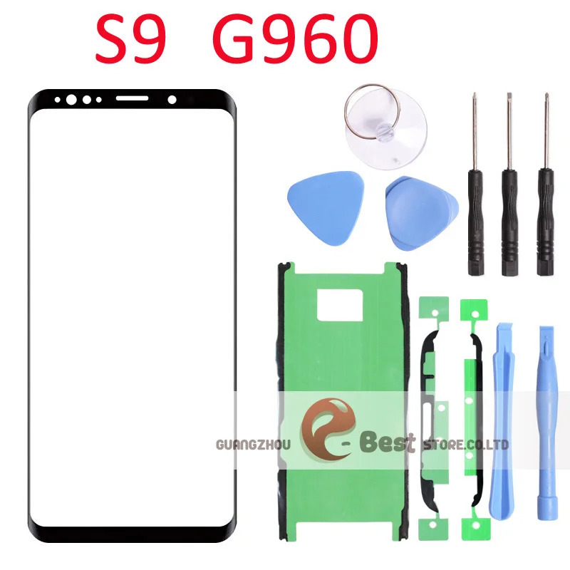 1 шт. передний Внешний сенсорный экран для Samsung Galaxy S8 S9 G960 Plus G950 G955F G965|Сенсорные