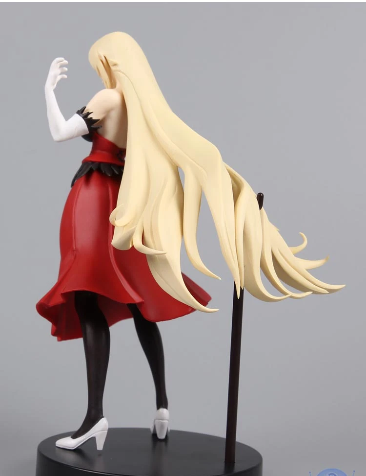 Фигурка Oshino Shinobu Kissshot Kiss-Shot Оригинальная фигурка Banpresto senjougaхара Hitagi SQ 18 см из ПВХ