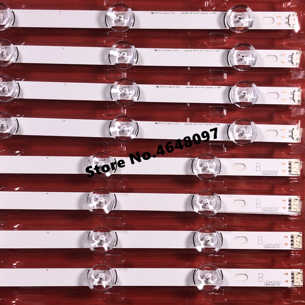 830 мм светодиодный Подсветка лампы Газа 8 s для LG 40 &quotТВ 40LF630V SVL400 HC400DUN VCKN1 211X VCKN5 214X