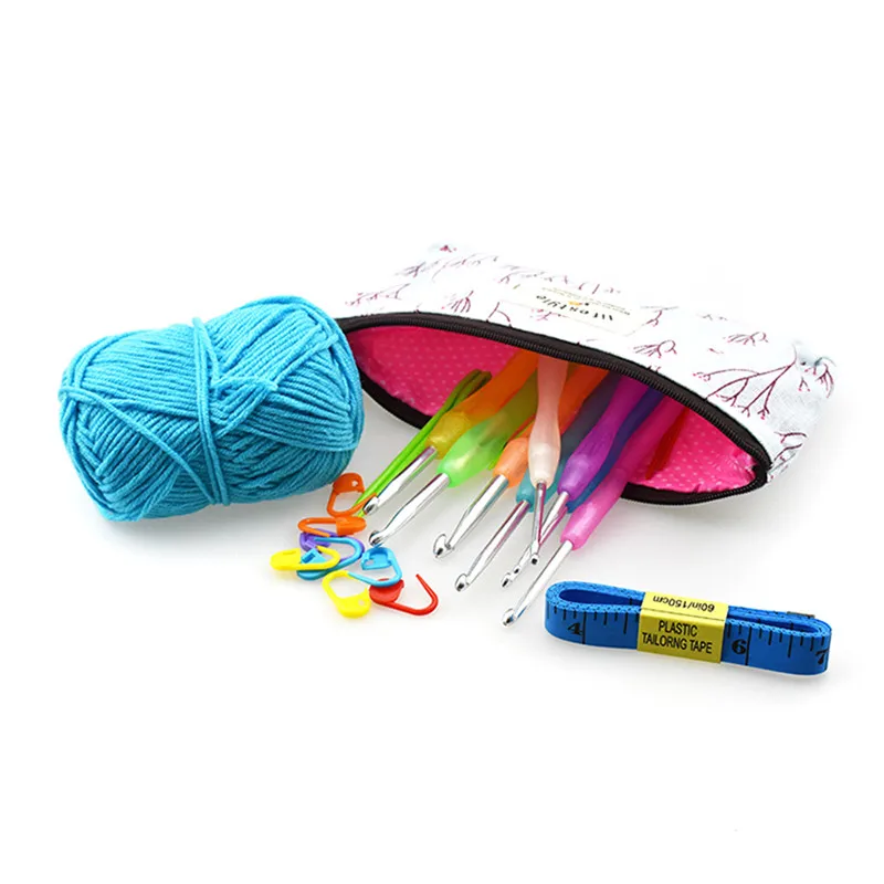 KOKNIT 26 шт./компл. крючки вязальные Вязание иглы эргономичные для вязания крючком