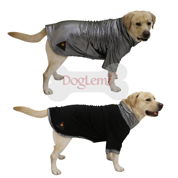 DogLemi теплая Светоотражающая флисовая куртка для собак Двусторонняя зимняя