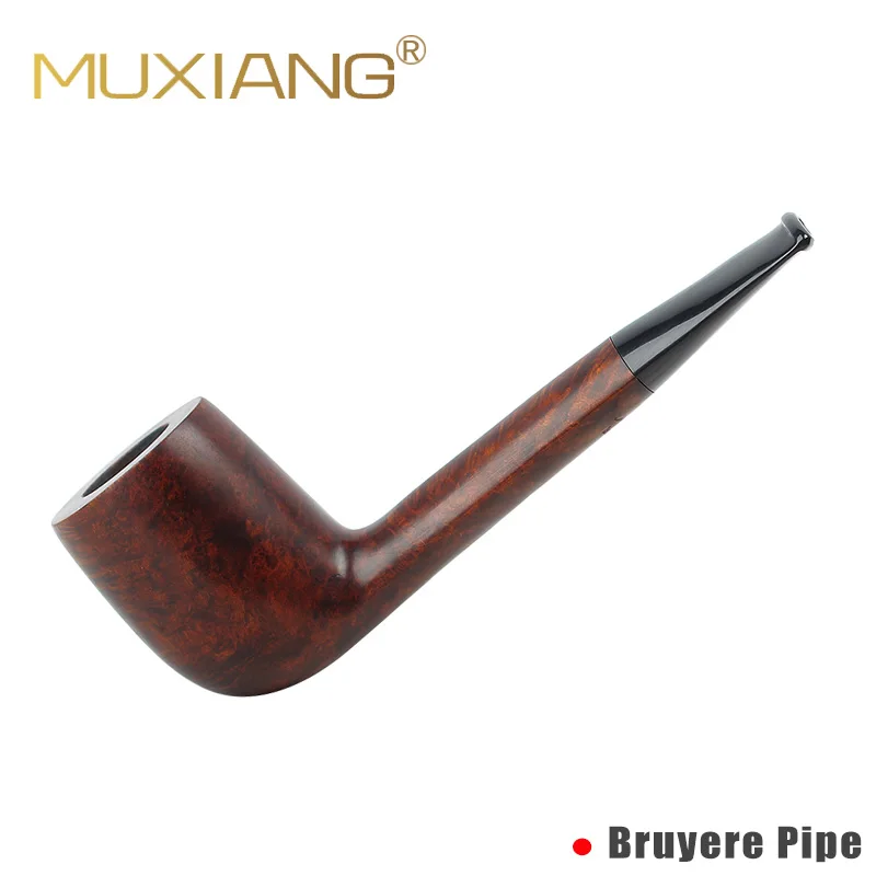 RU-MUXIANG Lmported Briar деревянная табачная труба канадская для курения с фильтрами 3 мм 10