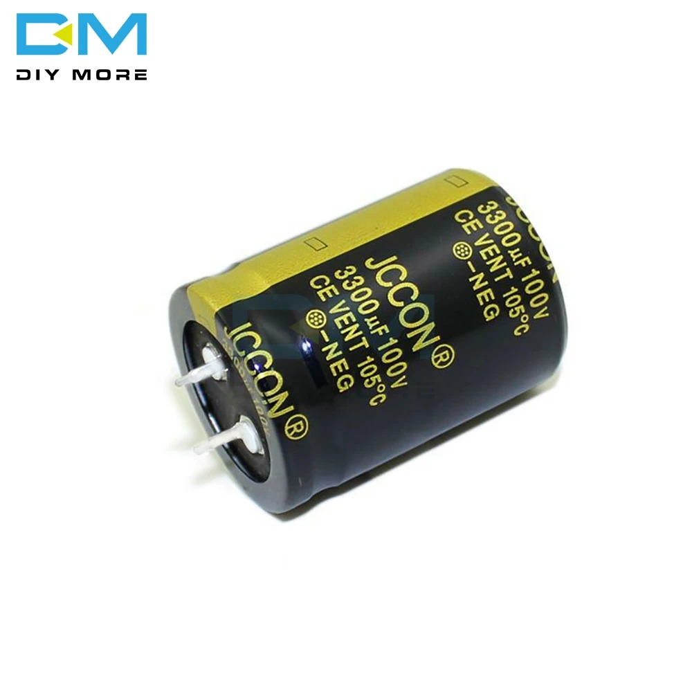 100V 3300 мкФ 30X40 мм 30X40 Алюминий электролитический конденсатор с алюминиевой крышкой, высокая частота низкое сопротивление со сквозным отверстием конденсатор с алюминиевой крышкой, 30*40 мм diymore
