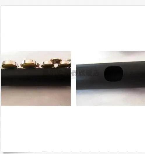 Professional Musicians Type Ebony Wood Piccolo C Key Silver Plated |