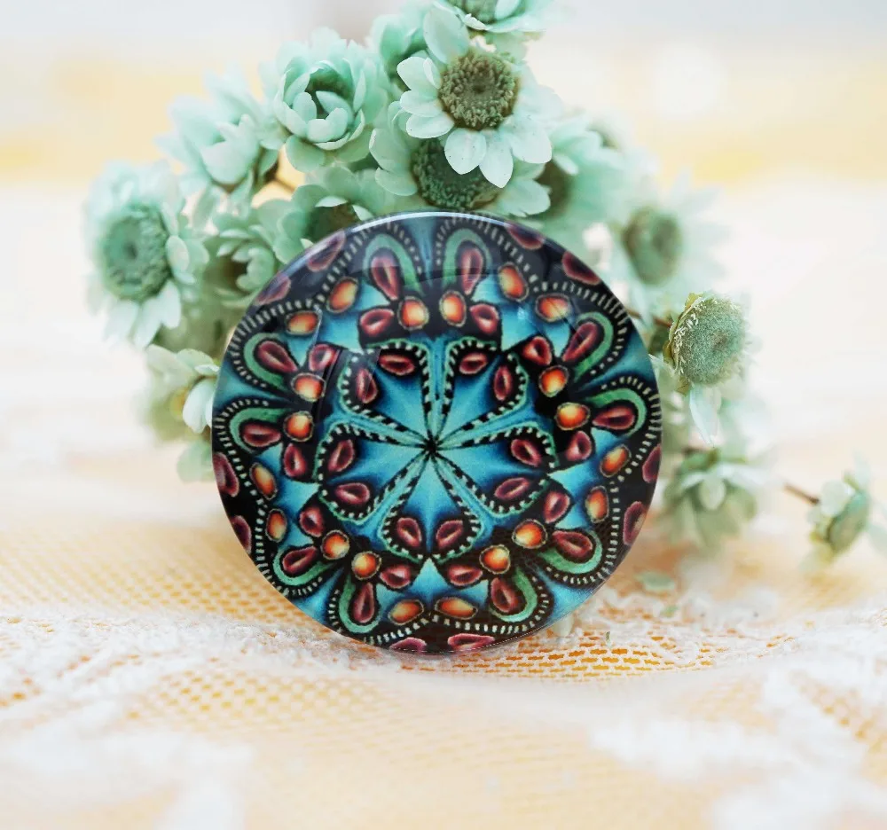 Стеклянный кабошон для изготовления браслета ожерелий ювелирных изделий женщин