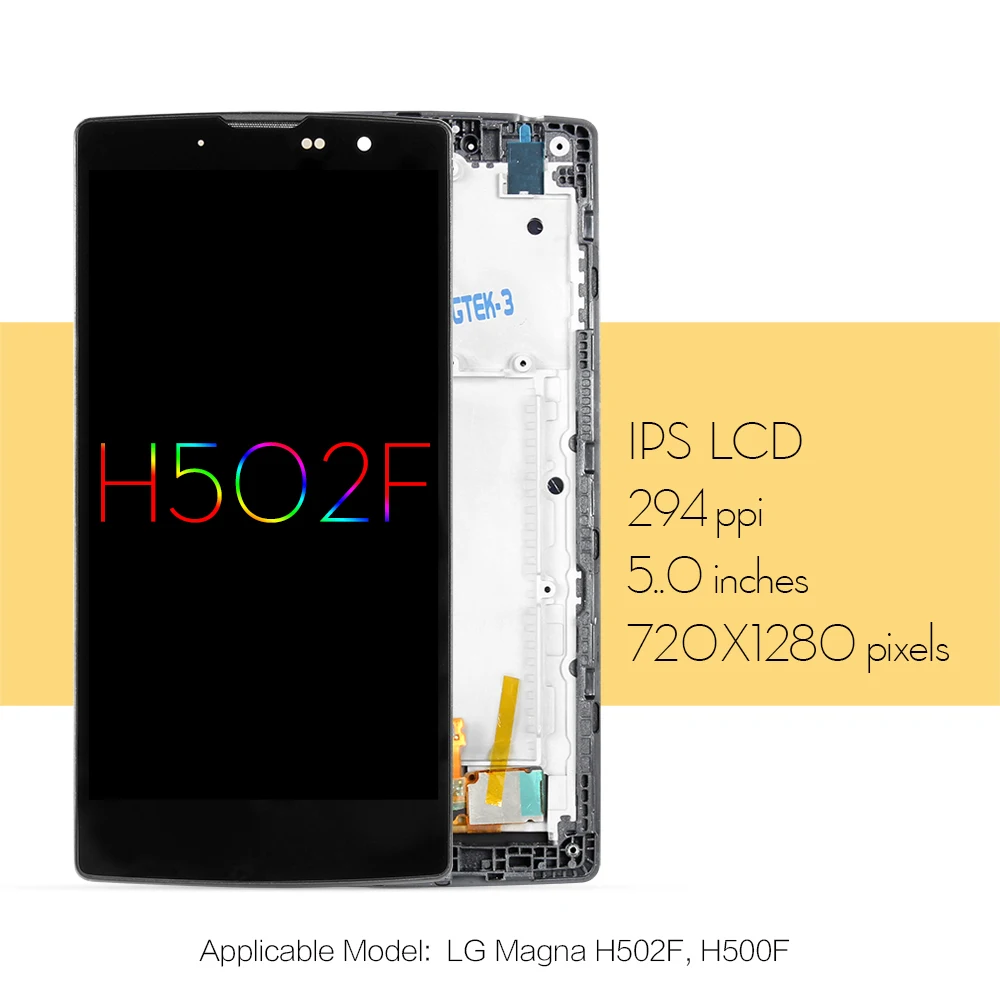 Без битых пикселей 5 0 &quotЗамена для LG Magna дисплей H502F LCD H525N сенсорный экран