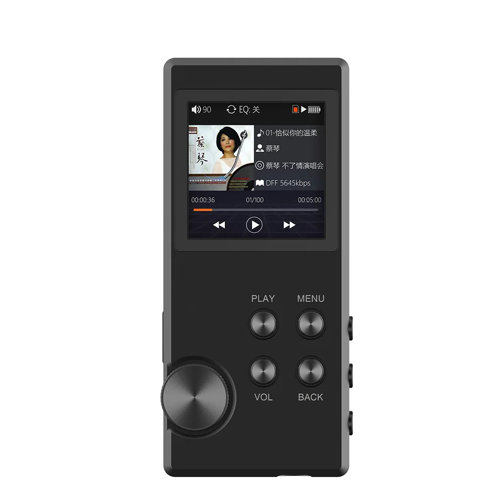 BinFul HIFI без потерь MP3 плеер Звук Hi Fi аудио S6 DSD FLAC APE с чипом возможностью расширения