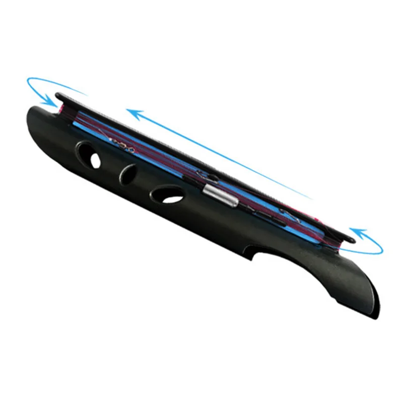 Спиральная карточка 5 шт./лот разные цвета спиральная ручная удочка проволочная