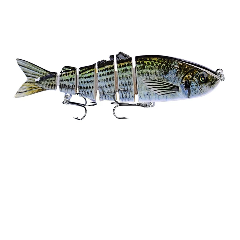 1 шт. мульти Соединенные приманки Crankbait 12 см 18 5 г искусственный 3D воблер с глазками