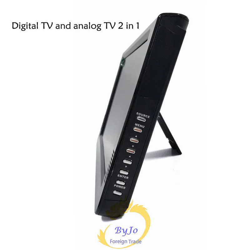 LEADSTAR D10 10 дюймов светодиодный ТВ цифровой плеер DVB T T2 AC3 аналоговый все в одном Портативный ТВ Поддержка USB TF ТВ программы автомобильное зарядное устройство подарок