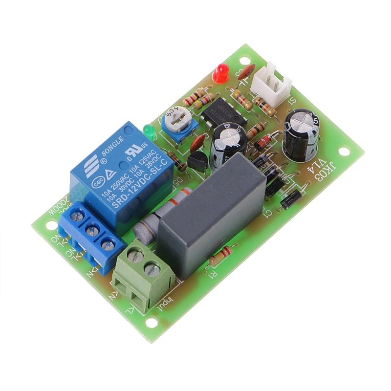 AC 220V триггер переключатель задержки включения выключения платы таймер релейный