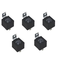 5pcs automobile relay without plastic chair dc 12v 40a 5 pin jd1914 air conditioning horn relay automotive lighting controller