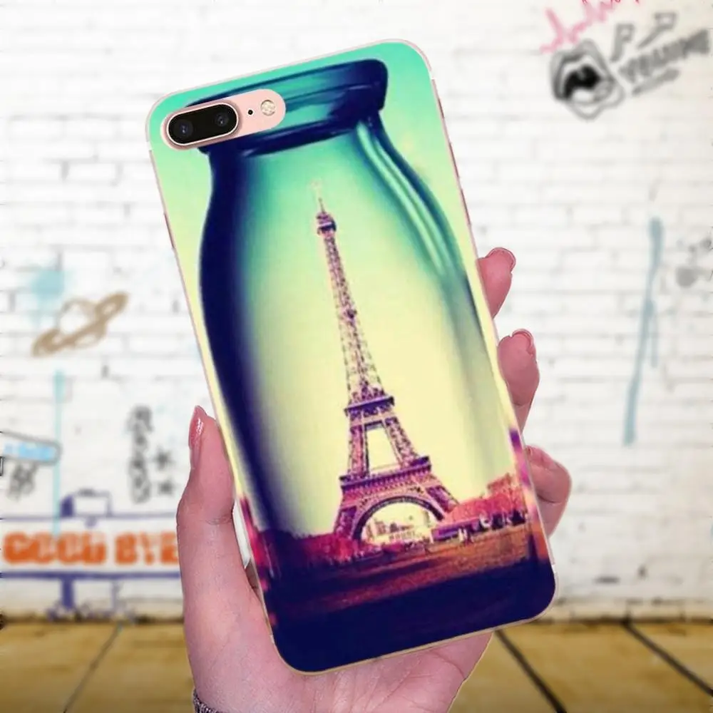 Бокал для вина Live Love On в Париже Эйфелева башня Galaxy J1 J2 J3 J330 J4 J5 J6 J7 J730 J8 2015 2016 2017 2018 mini