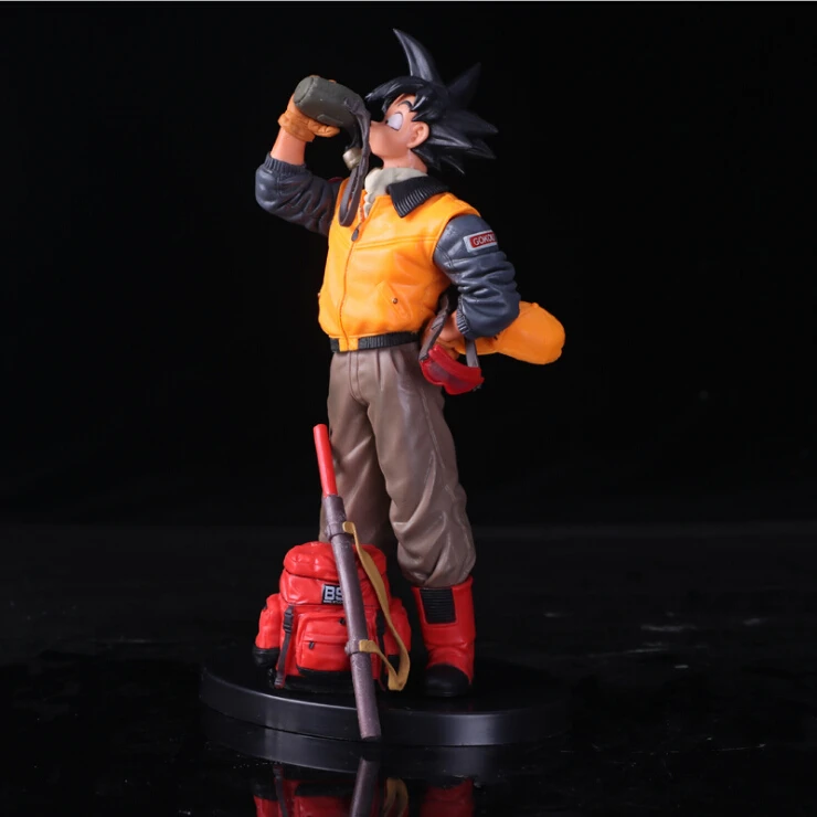 Классическая аниме Dragon Ball Son goku экшн-фигурка Gokou Drink water Ver. ПВХ Коллекционная