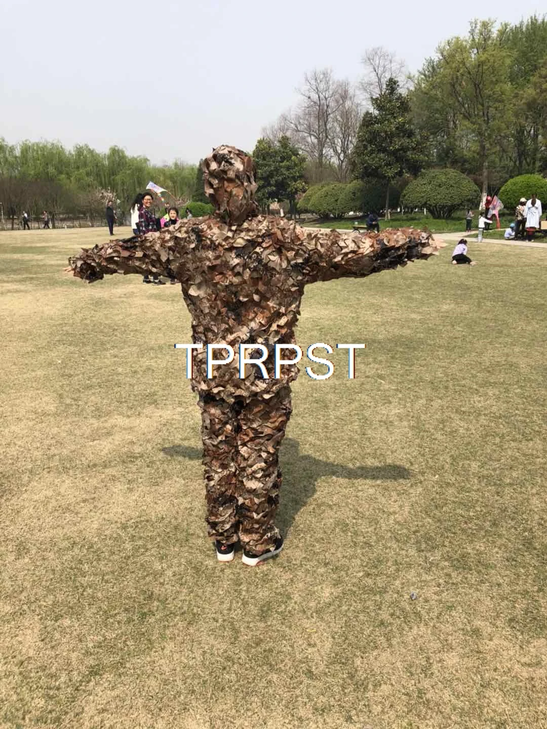Цифровой камуфляж 3D набор Ghillie Камуфляж Охота камуфляж CS войны Бионический обучение Yowie