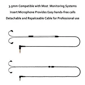 BASN BC100+ PRO двойные диски MMCX наушники-вкладыши со съемным и сменный кабель музыкальные наушники для сцены и студии