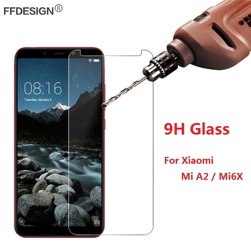 Защитное стекло для Xiaomi Mi A2 6X Mi6X MiA2 закаленное защитная пленка защиты