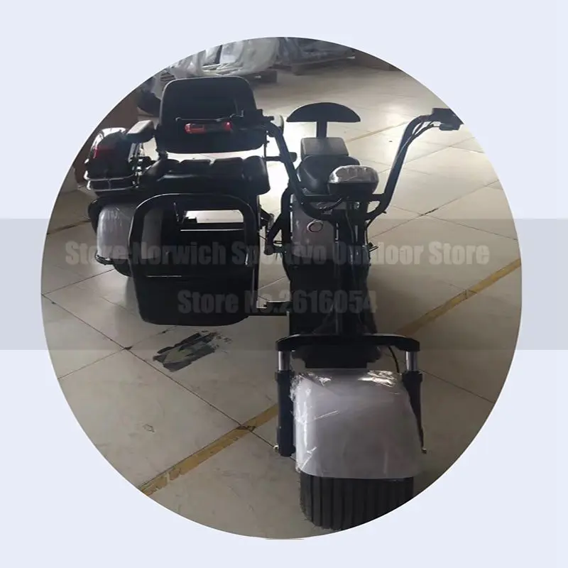 Электрический скутер Citycoco Trike трехколесный велосипед для взрослых 2017 60 в 1000 Вт