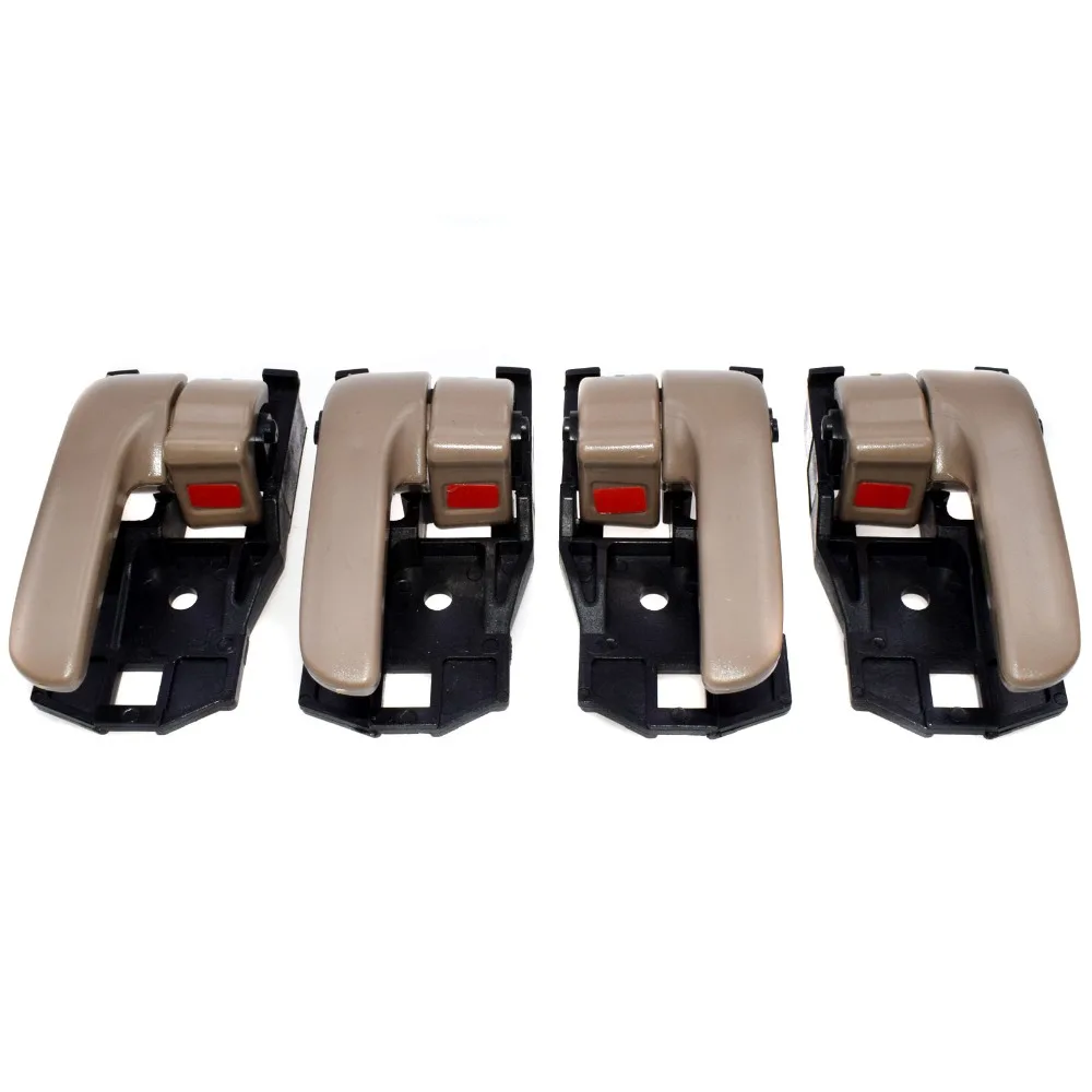 ISANCE внутренняя дверная ручка Tan Левая Правая FL FR RL RR для Toyota Camry 1997 1998 1999 2000 2001 69206-AA010 69205-AA010