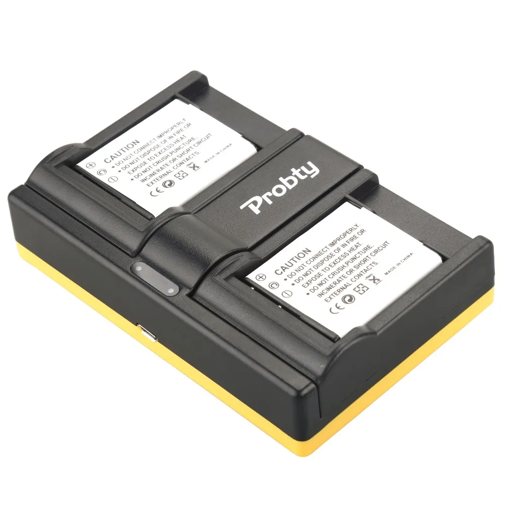 Probty 2 шт. NP BN1 Камера Батарея + USB Dual Зарядное устройство для SONY DSC W630 W570 WX100 WX150 TX7C W510