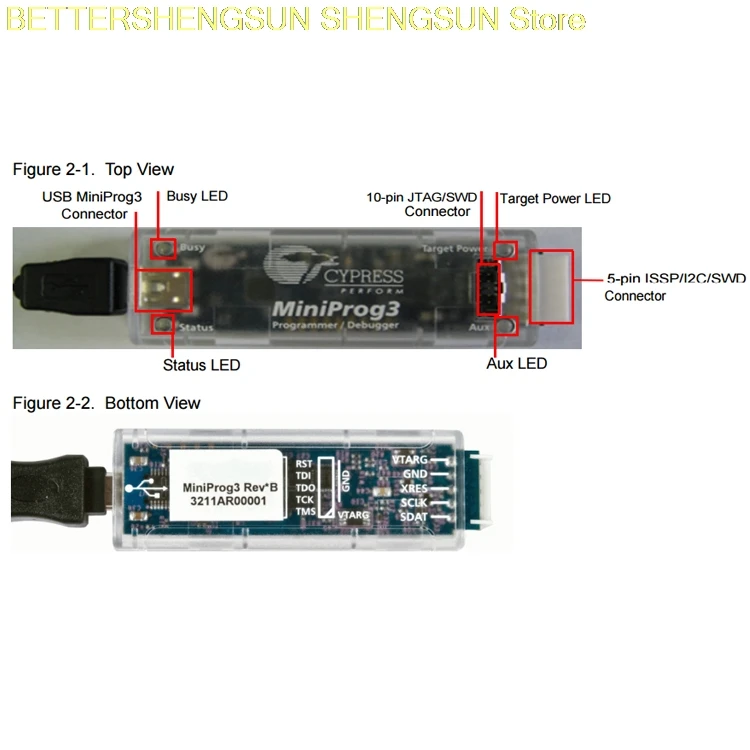 CY8CKIT 002 PSoC MiniProg3 оригинальный MCU|Датчик ABS| |