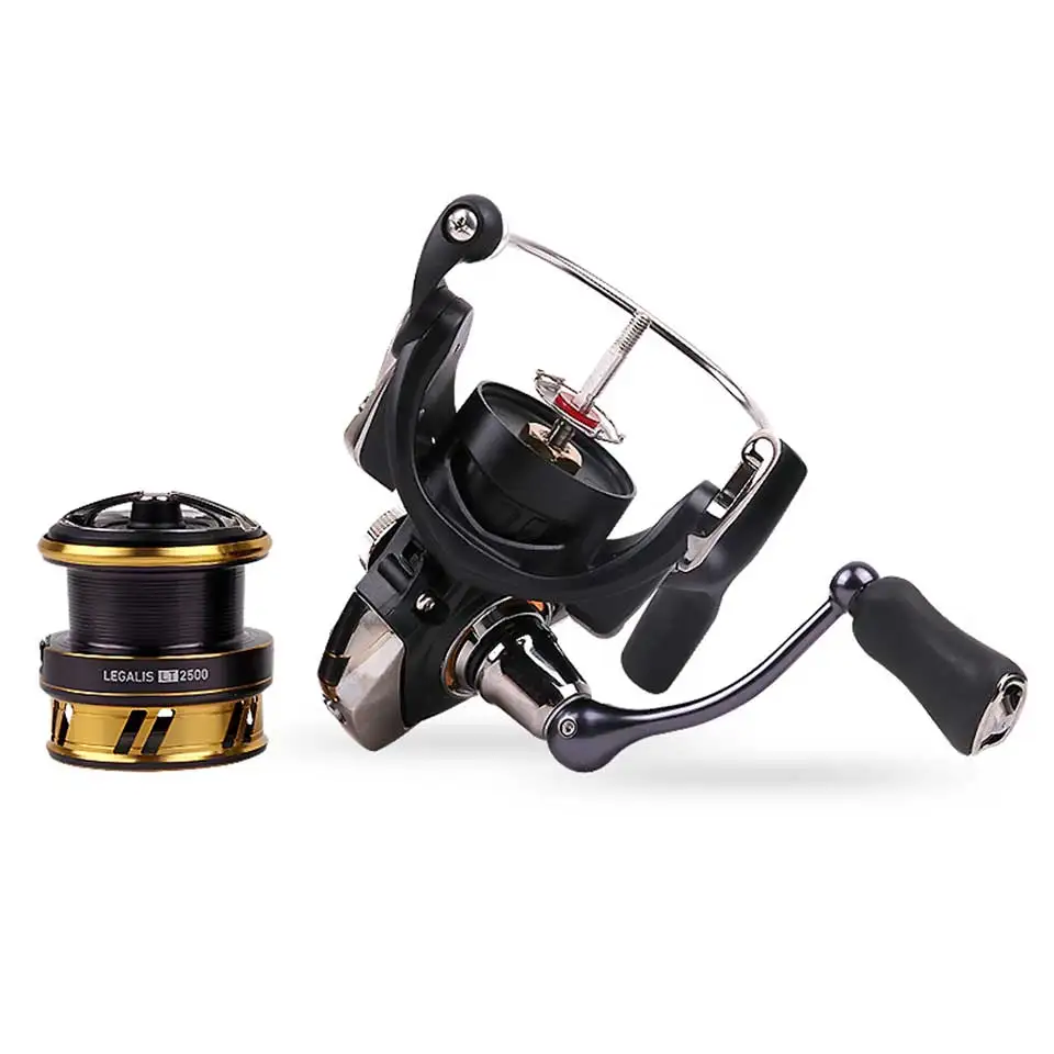 Рыболовная катушка Daiwa LEGALIS LT 100% 1000D/2000D/2500/3000C/4000D C корпус светильник лампа с Metail