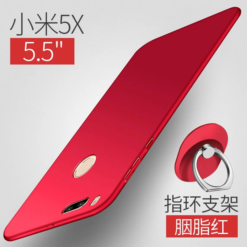 For XiaomiMi5X Case Xiaomi Mi5x Luxury 360 Full Protection Hard Frosted PC Back Cover Mi 5X M5X MI |
