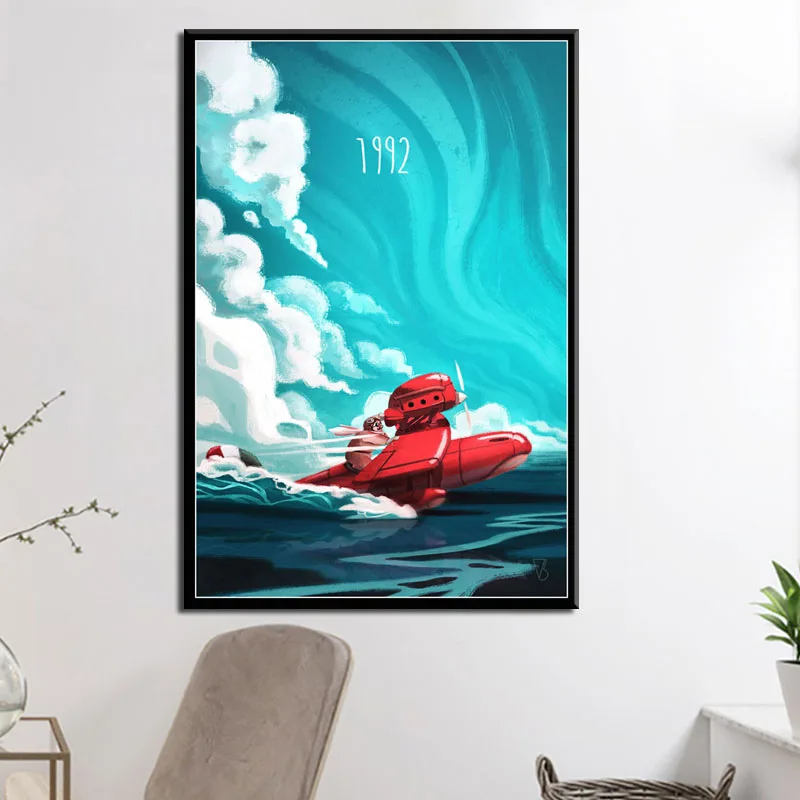P418 Porco Rosso Miyazaki Hayao классический мультфильм фильм горячее японское аниме