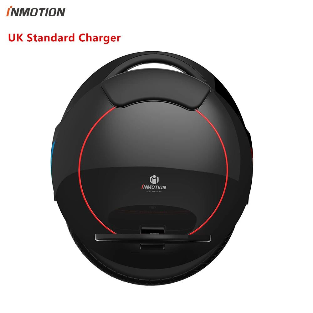 UK Plug-Black INMOTION V5F самобалансирующийся самокат EUC Электрический Одноколесный велосипед Monowheel с декоративными лампами Ховерборд скейтборд - Цвет: UK Plug-Black