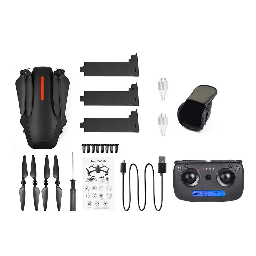 Storage bag 3 bat X193 складной gps 5G wifi FPV Дрон с селфи 4K 1080P HD камера RC Дрон самолет долгое время полета один ключ возврат Квадрокоптер - Цвет: Storage bag 3 bat