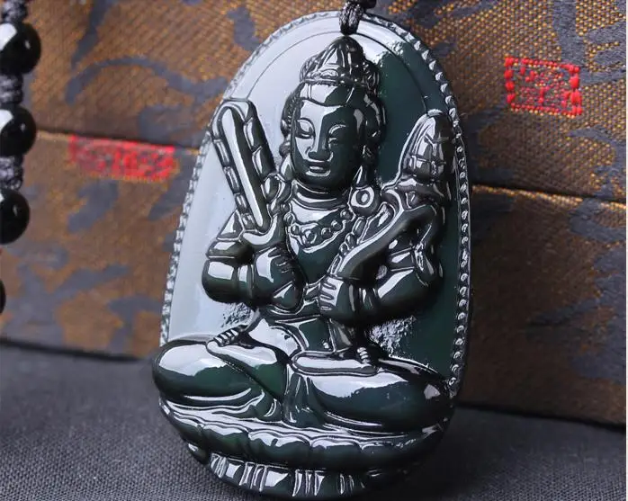 Новое пятно естественная пустота Тибет кулон Бодхисаттва Знак зодиака бык тигра