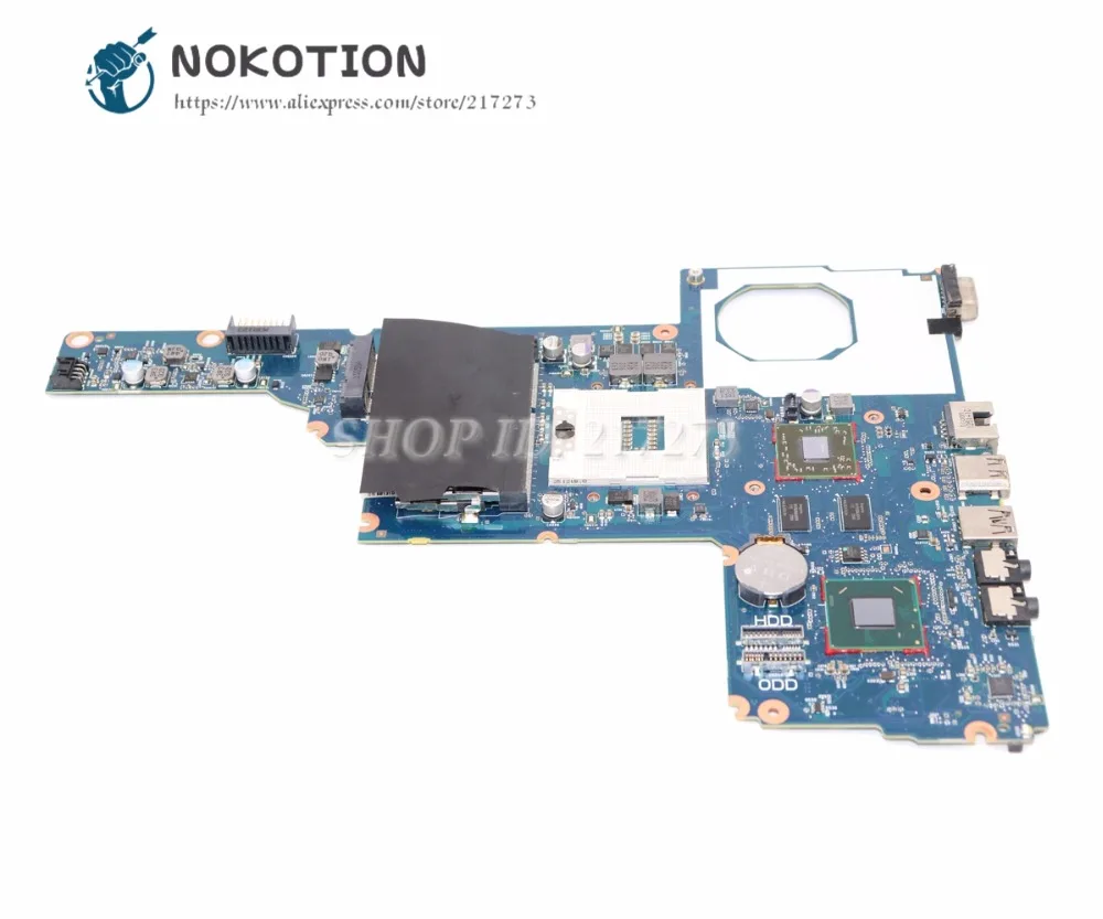 Материнская плата NOKOTION 694693 001 685108 для ноутбука Hp CQ45 M 450 1000 2000 HM75 DDR3 HD7450 1