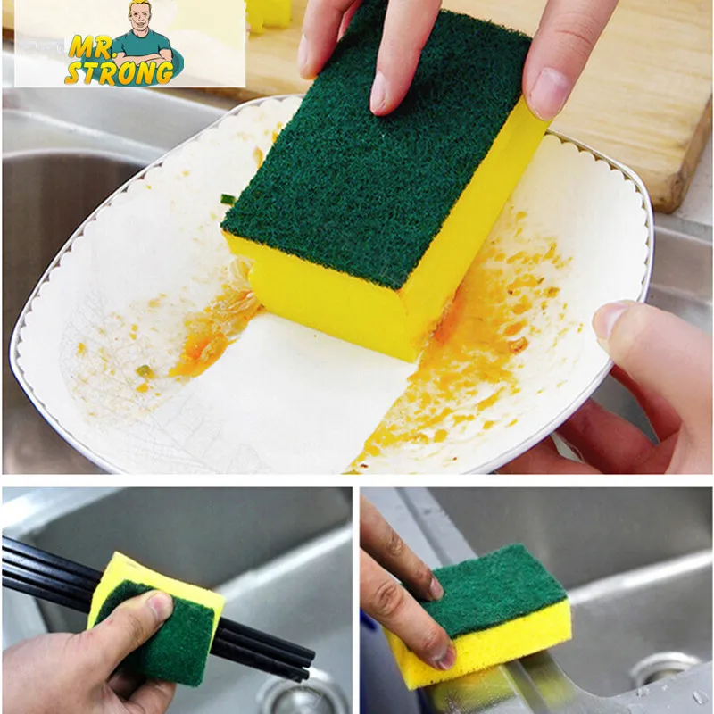 2 шт./лот Волшебная кухонная губка ластик Меламиновый очиститель