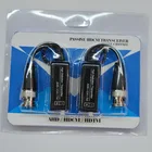 HD CCTV через Twisted пара адаптеров 720P HD CVITVIAHD пассивный видео Balun Male BNC к UTP Cat55e6 сетевой камере