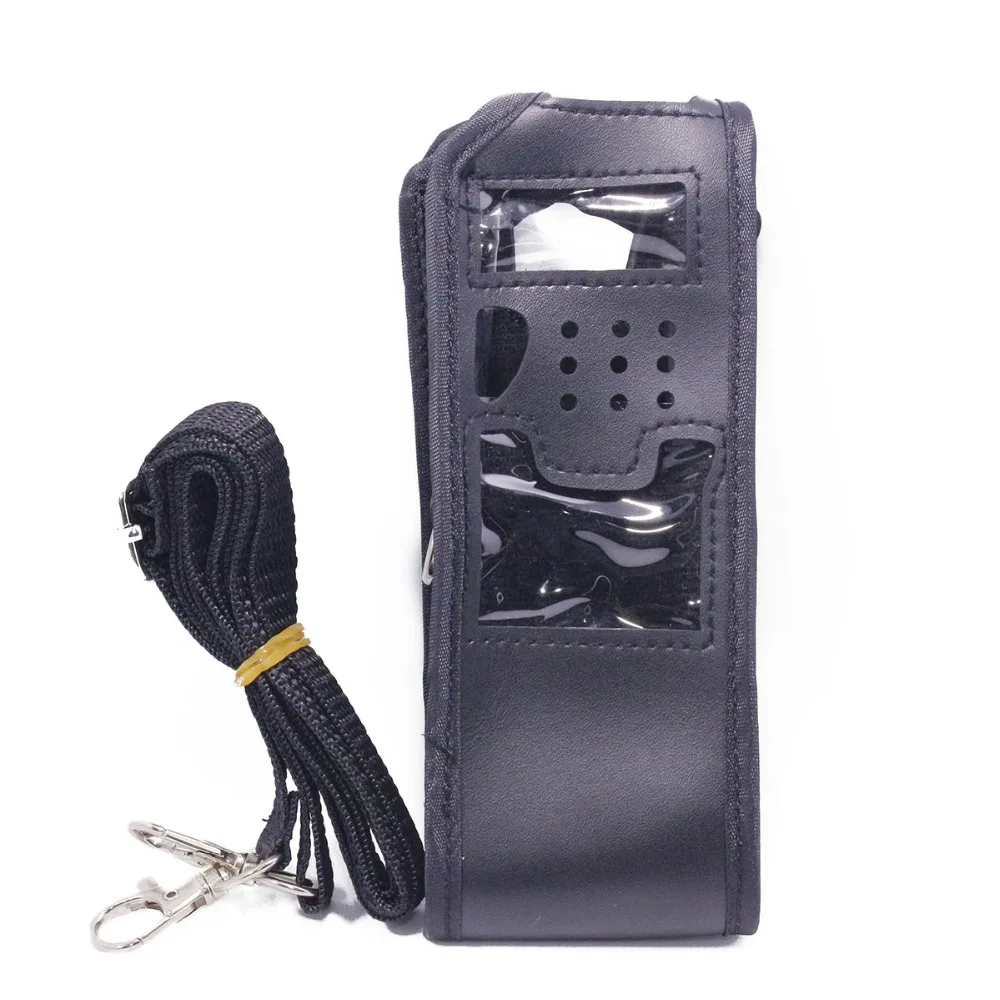 Расширенный Carry кожаный мягкий чехол кобура Чехол для BaoFeng UV-5R UV-5RE серии 3800 мАч Батарея двухстороннее радио Walkie Talkie
